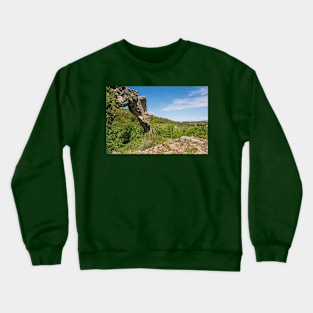 Kolac Rock Arch on Brac Island, Croatia Crewneck Sweatshirt